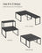 Spice Rack Set - Metal - Ink Black
