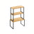 Set of 3 Cupboard Organisers - Metal - Ink Black - Stackable and Expandable