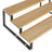 Spice Rack - Bamboo - Natural and Black - Set of 2