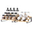 Spice Rack - Bamboo - Natural and Black - Set of 2