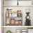 2-Tier Under Sink Storage Organiser - Metal - Classic Black - Sliding Basket Drawers
