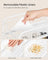 Under Sink Storage Organiser - Matte White - 2-Tier Design with Sliding Basket Drawers