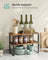 Set of 2 Cupboard Shelf Organisers - Metal - Expandable and Stackable