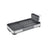 Dish Drying Rack - Stainless Steel - Silver and Black - Mini Design with Drain and Utensil Holder