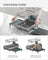 Dish Drainer Rack - Stainless Steel - Silver and Grey - Expandable with Rotatable Spout