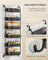 Over-the-Door Pantry Storage Organiser - 30L - Steel - 6-Tier Hanging Rack