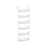 Over-the-Door Pantry Storage Organiser - 22L - Steel - 6-Tier Design