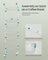 Over-the-Door Pantry Storage Organiser - 22L - Steel - 6-Tier Design