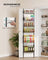 Wall-Mounted Spice Rack - Metal - Ink Black - Six Adjustable Baskets
