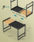 Expandable Microwave Shelf - 4 Hooks - Steel - Adjustable Width