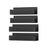Magnetic Spice Rack Set - Metal - Ink Black - No Drilling Required