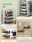 Magnetic Spice Rack Set - Metal - Ink Black - No Drilling Required