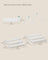 3-Tier Extendable Cabinet Shelf Organisers - Stackable Set of 2 - Engineered Wood - Snow White