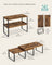 Set of 2 Cupboard Shelf Organisers - Metal - Expandable and Stackable