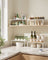 Spice Racks - Metal - White - Set of 2