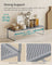 Kitchen Spice Rack - 2 Shelves - Steel - Extendable Design