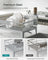 Dish Drying Rack - Metal - Dove Grey - 360° Rotatable with Extendable Spout