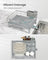 Dish Drying Rack - Metal - Dove Grey - 360° Rotatable with Extendable Spout