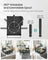 Dish Drying Rack - Metal - Ink Black - 360° Rotatable with Extendable Spout