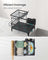 Dish Drying Rack - Metal - Ink Black - 360° Rotatable with Extendable Spout