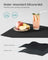 Dish Drying Rack - Steel - Ink Black - Expandable Design with Silicone Mat
