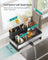 Kitchen Sink Caddy - 12.7L - Stainless Steel - Sponge Holder