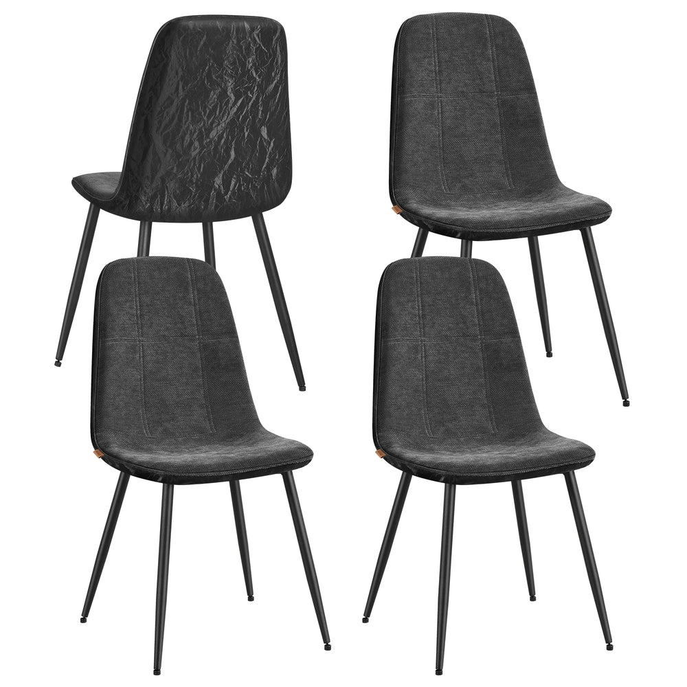 Dining Chairs - Set of 4 - 55 x 43.5 x 85.5 cm