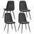 Dining Chairs - Set of 4 - 55 x 43.5 x 85.5 cm