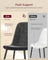 Dining Chairs - Set of 4 - 55 x 43.5 x 85.5 cm