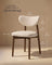Dining Chairs - Set of 4 - Light Beige - 50 x 51 x 82 cm