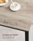 Dining Table Set - Steel Frame - Heather Greige