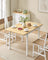 Folding Dining Table - Natural Oak - Extendable for 2-4 People