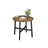 Round Dining Table - Wood - Ebony Black - Durable Design for Everyday Use