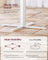 Round Dining Table - Golden Oak - White