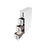 4-Drawer Storage Cart - Plastic - White - Rolling and Space Saving Design