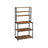 Kitchen Storage Rack - 6 Shelves and 6 Hooks - Steel - Heather Greige