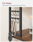 Kitchen Storage Rack - 6 Shelves and 6 Hooks - Steel - Heather Greige