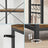Kitchen Storage Unit - 6-Tier Design with Hooks - Metal - Rustic Brown
