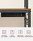 Kitchen Storage Rack - Steel - Rustic Brown - Featuring Power Outlet and 14 Hooks