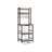 Kitchen Storage Rack - Steel - Rustic Brown - Features Power Outlet and Hooks