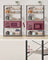 Baker’s Rack - Metal - Rustic Brown and Black - 6-Tier Kitchen Storage with Hooks