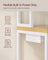 Bakers Rack - Wood - Rustic Brown - Coffee Bar Cabinet with Power Outlet and Hooks
