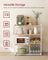 Kitchen Island - Metal - Features 2 Metal Mesh Baskets