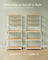 Baker's Rack - Wood - Rustic Brown - Kitchen Storage with Power Outlet and Hooks