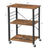 Serving Trolley - 3 Shelves with Hooks - Metal