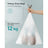 Bin Liners - Plastic - White - Drawstring