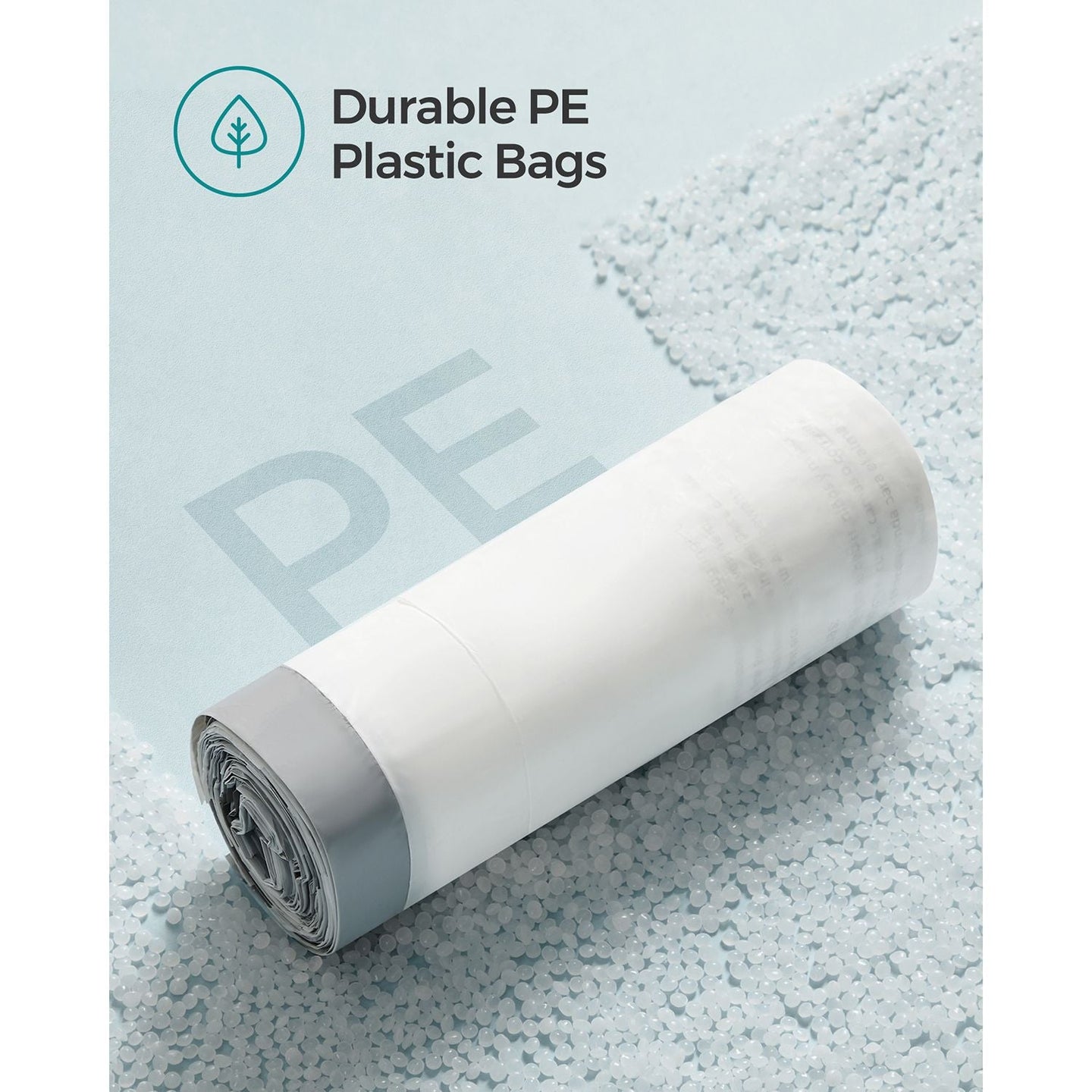 Bin Liners - Plastic - White - Drawstring