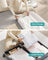 Drawstring Rubbish Bags - Plastic - White - Pre-Separated for 15-20L Kitchen Bins