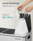 Drawstring Rubbish Bags - Plastic - White - Pre-Separated for 15-20L Kitchen Bins