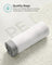 Drawstring Rubbish Bags - Plastic - White - Pre-Separated for 15-20L Kitchen Bins